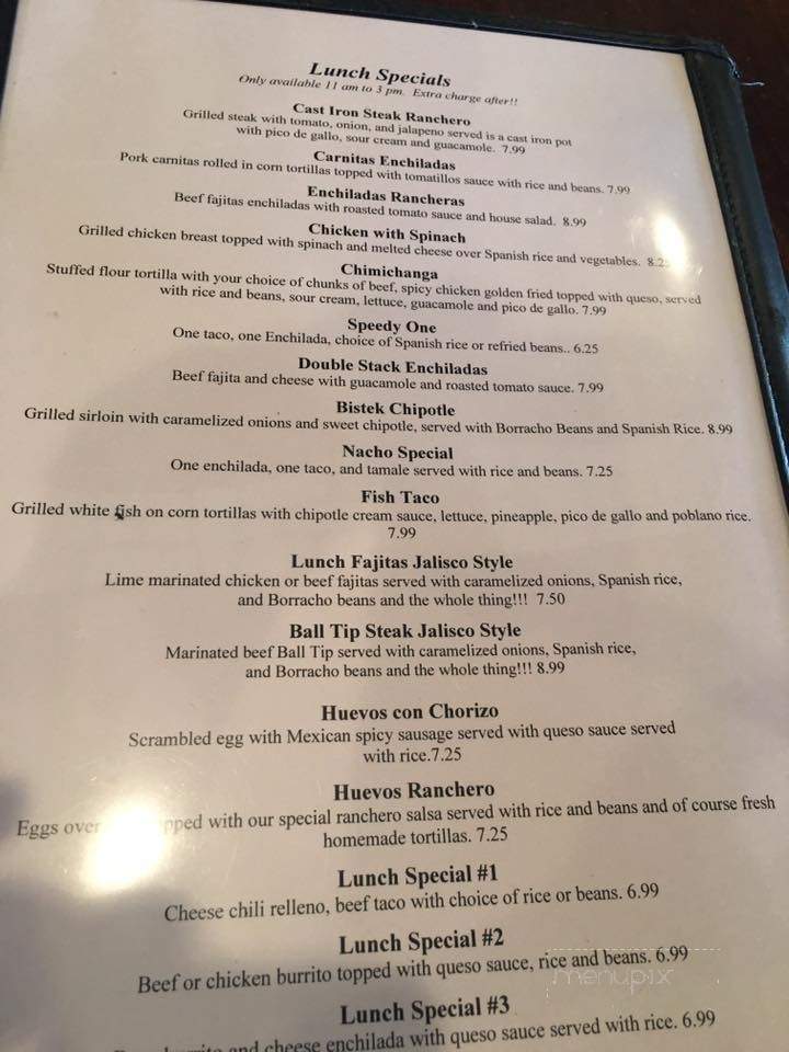 Nacho's Authentic Mexican - Cabot, AR menu_pic
