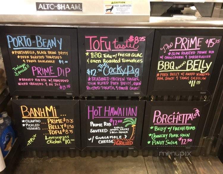 Prime Sandwiches - Honolulu, HI menu_pic
