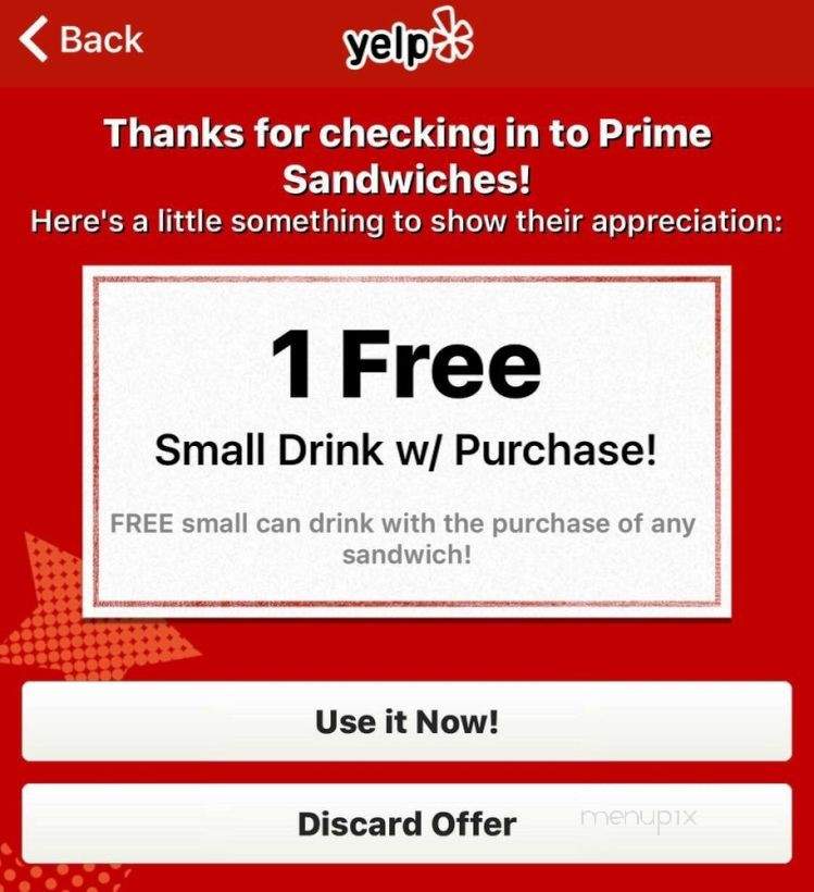 Prime Sandwiches - Honolulu, HI menu_pic