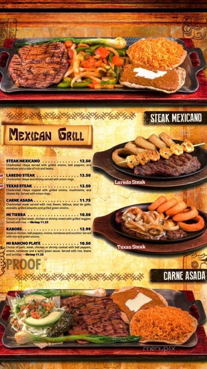 Don Sol Mexican Grill - Murray, KY menu_pic