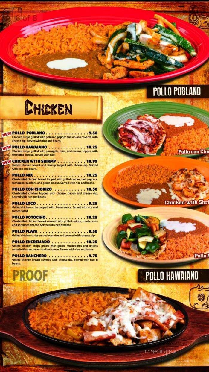 Don Sol Mexican Grill - Murray, KY menu_pic