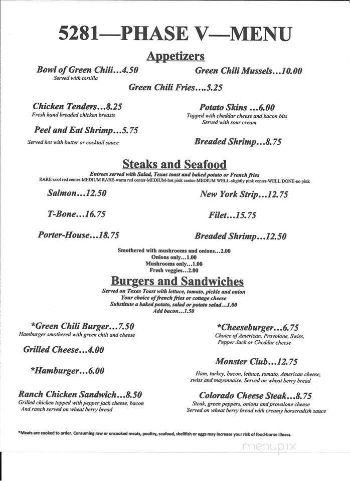 /29027430/5281-Seafood-Steakhouse-and-Bar-Morrison-CO - Morrison, CO