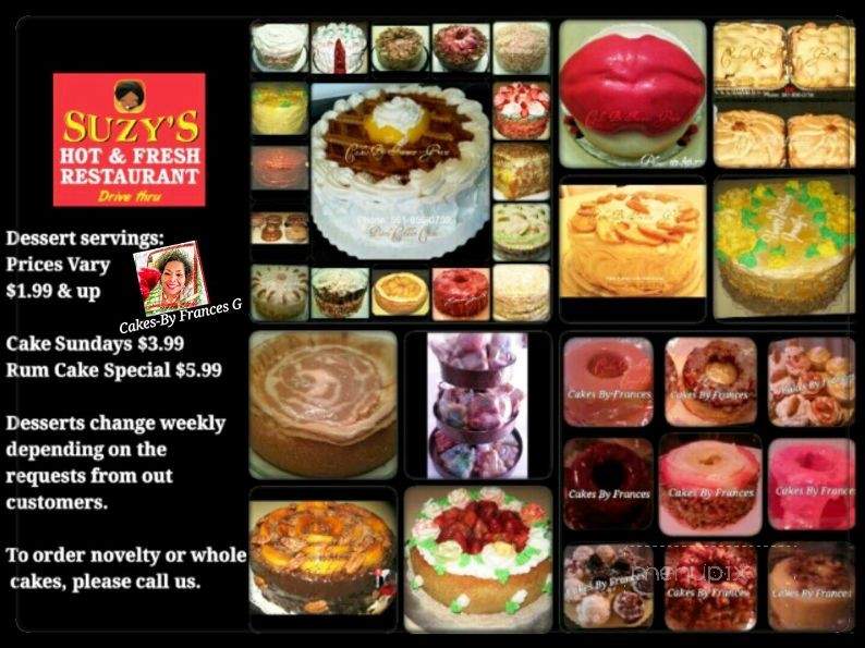 Suzy's Hot and Fresh Restaurant - West Palm Beach, FL menu_pic
