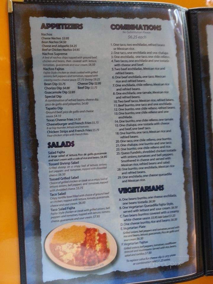 Los Primos Mexican Restaurant - Celina, TN menu_pic