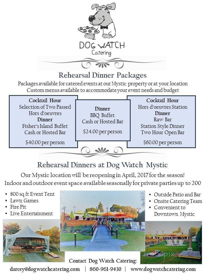 Dog Watch BBQ - Stonington, CT menu_pic