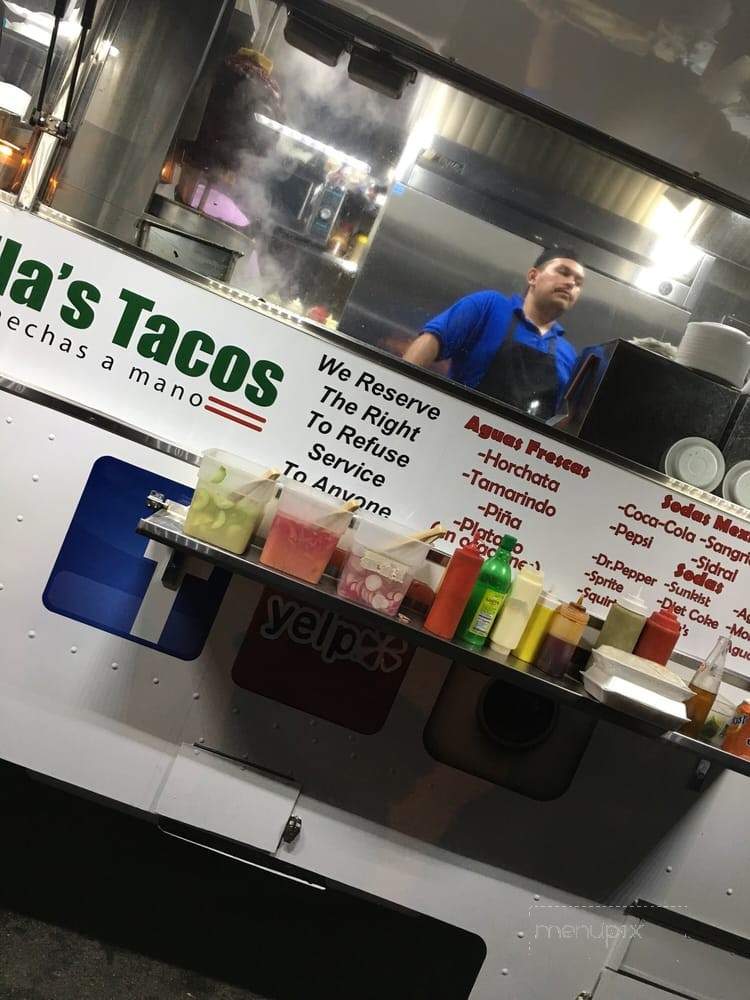 Mariella's Tacos - Los Angeles, CA menu_pic