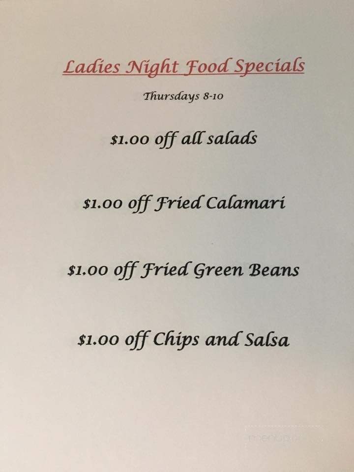 Bozo's Bar and Grille - Toledo, OH menu_pic