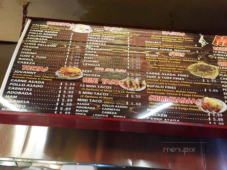 Birrieria y Taqueria Mi Sonora Querida - San Diego, CA menu_pic