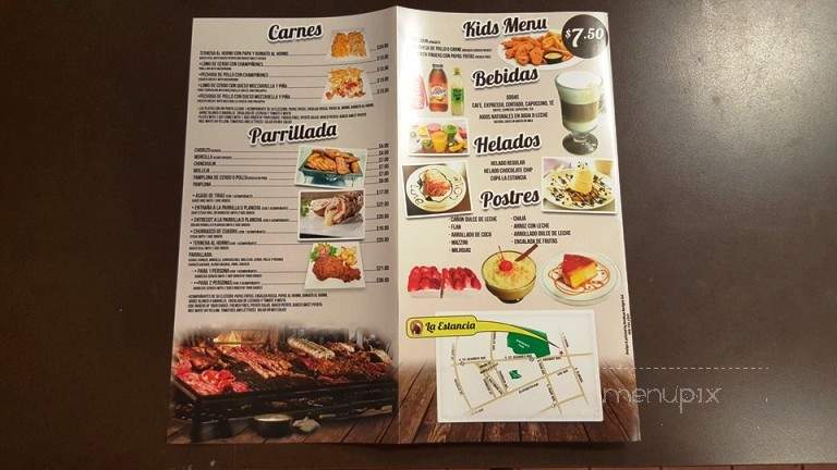 El Estancia - Elizabeth, NJ menu_pic