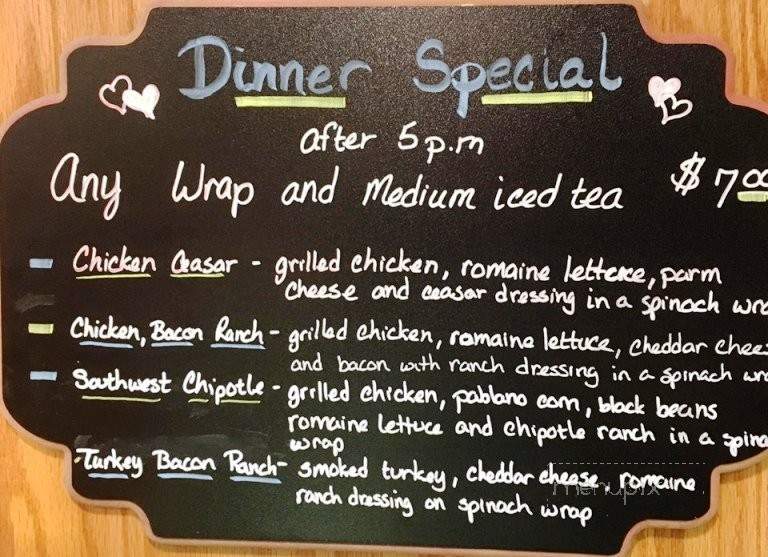 Steamy Joe - Arkansas City, KS menu_pic