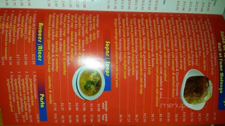 El Mofongo Restaurant - Hempstead, NY menu_pic