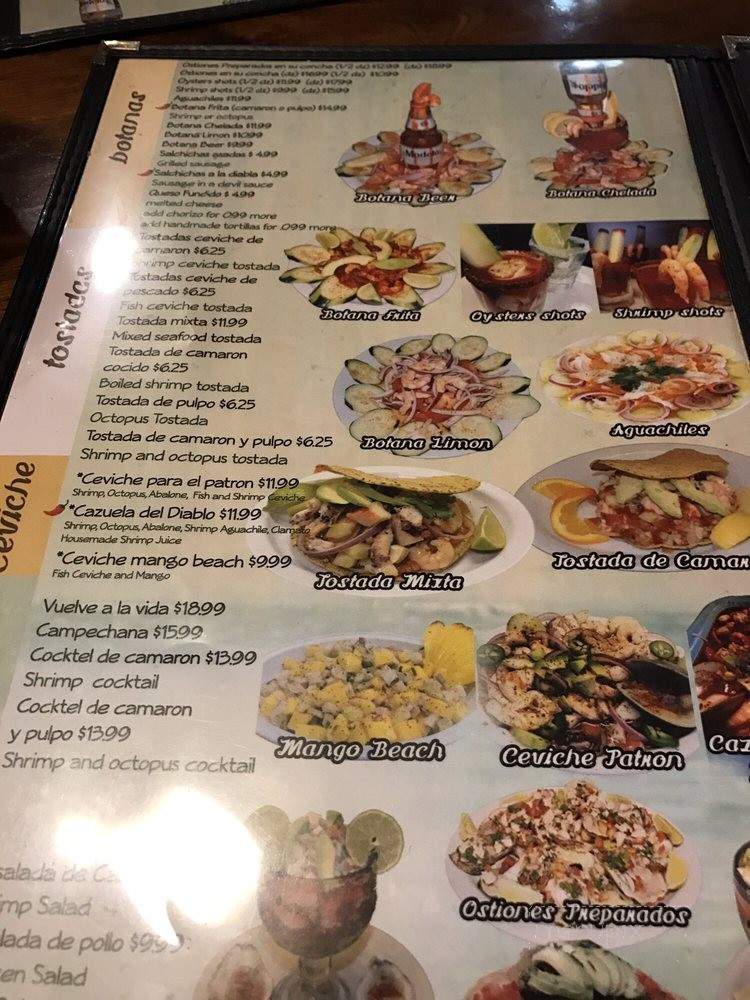 Valle Grullense Bar & Grill - Hanford, CA menu_pic