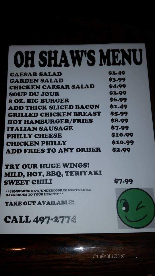 /29056229/Oh-Shaws-Bar-and-Grill-Colchester-VT - Colchester, VT