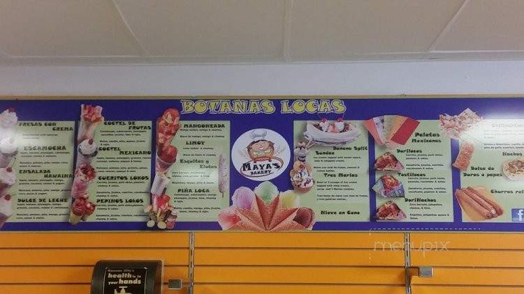 Maya's Bakery Panaderia - Northmoor, MO menu_pic