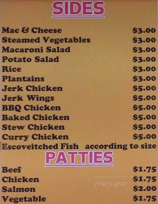 Pattie Hut - Brooklyn, NY menu_pic