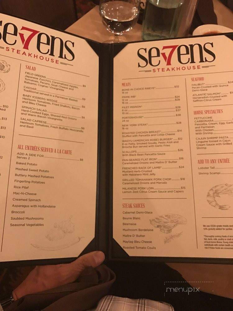The Backroom - Las Vegas, NV menu_pic