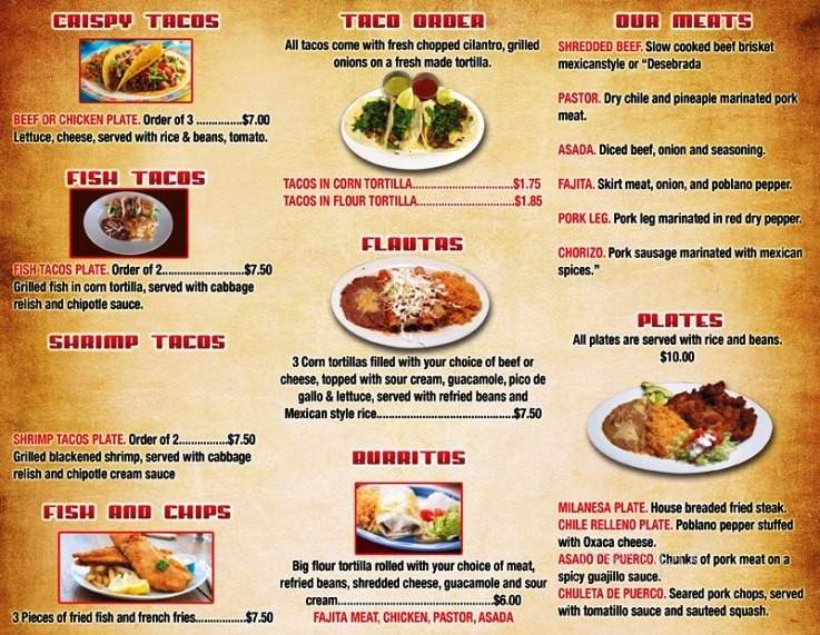 Super Tortas Y Antojitos Los Chinelos - Arlington, TX menu_pic