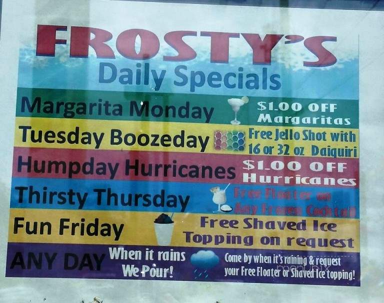 /29076566/Frostys-Frozen-Drinks-Montgomery-TX - Montgomery, TX