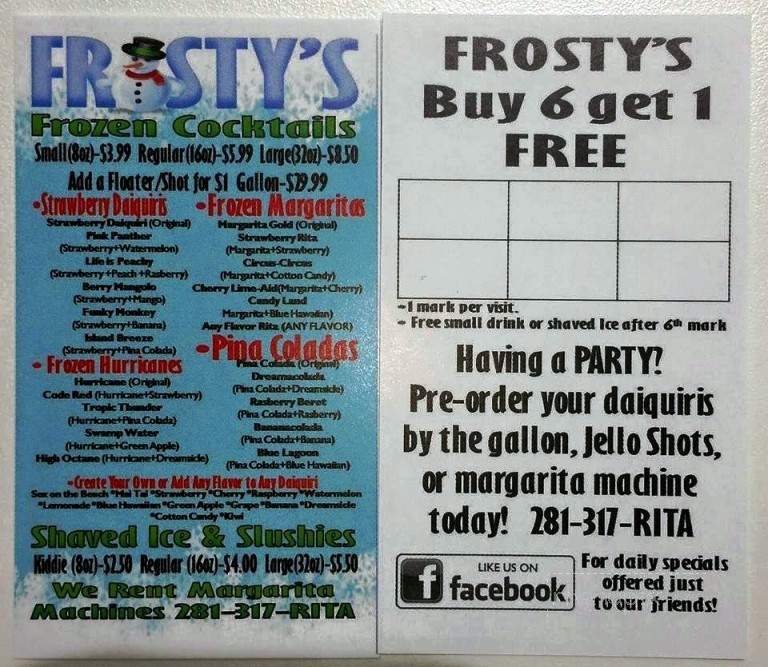 /29076566/Frostys-Frozen-Drinks-Montgomery-TX - Montgomery, TX