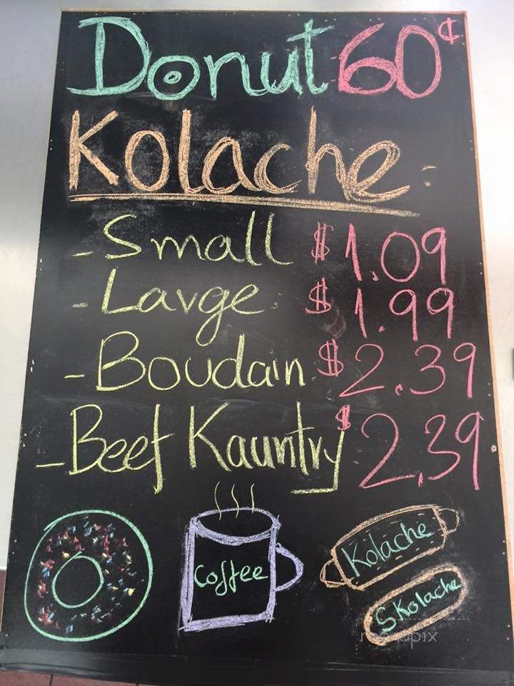 Snowflake Donuts - Kemah, TX menu_pic