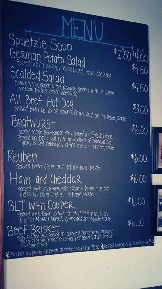 Marienstadt Public House & Beer Garden - Saint Marys, PA menu_pic