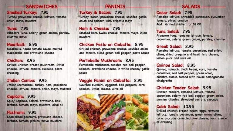 Cafe Alexia - Glendale, CA menu_pic