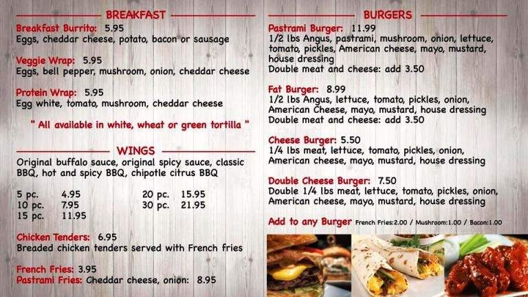 Cafe Alexia - Glendale, CA menu_pic