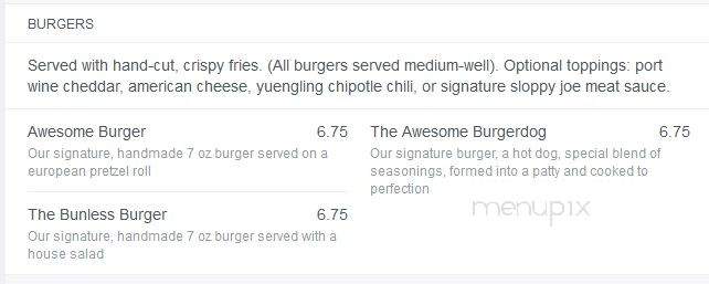 Brookside Tavern - Dumont, NJ menu_pic