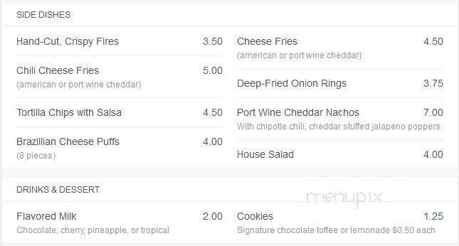 Brookside Tavern - Dumont, NJ menu_pic