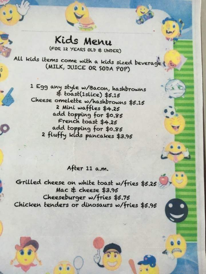 Anderson Grill - Anderson, IN menu_pic