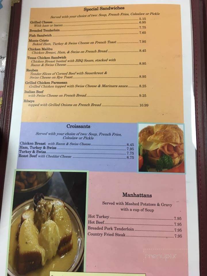 Anderson Grill - Anderson, IN menu_pic