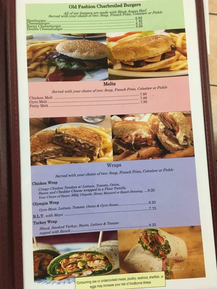 Anderson Grill - Anderson, IN menu_pic