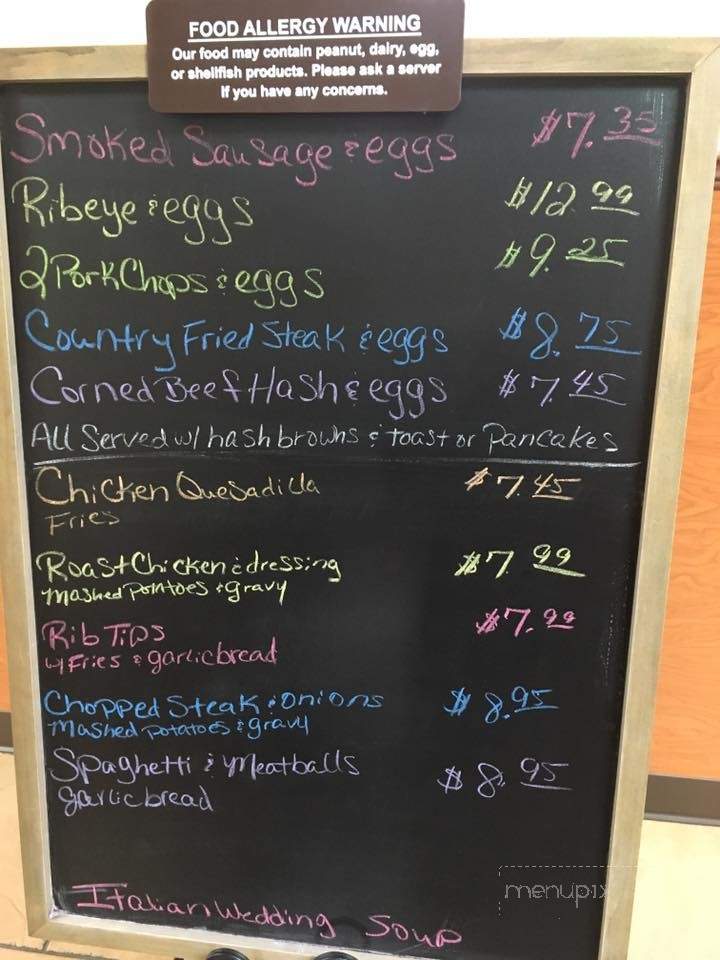 Anderson Grill - Anderson, IN menu_pic
