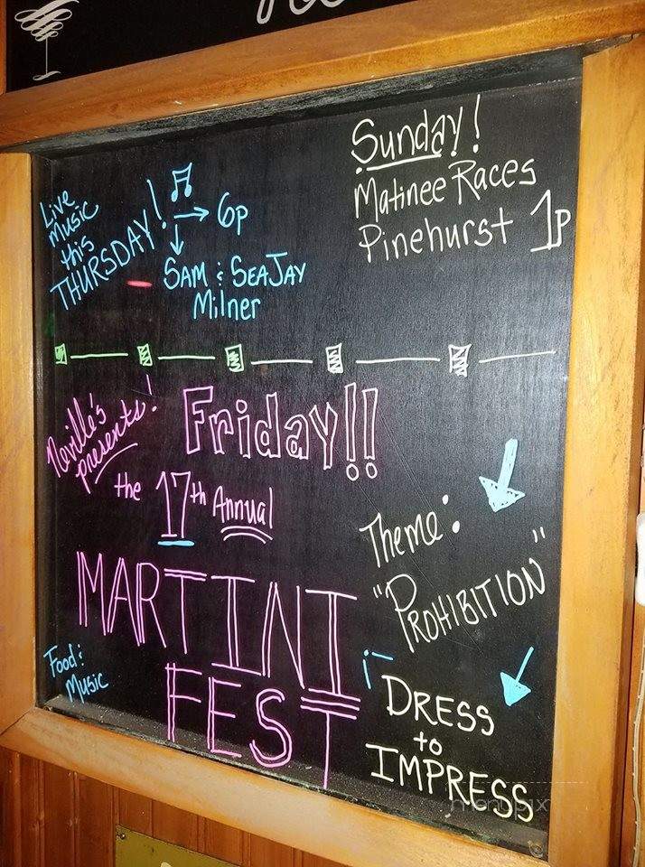 Neville's - Southern Pines, NC menu_pic