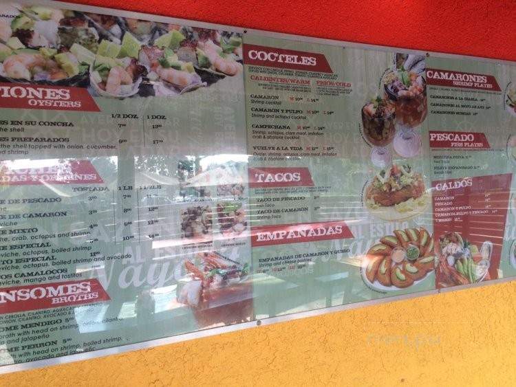 Mariscos El 30 - Visalia, CA menu_pic