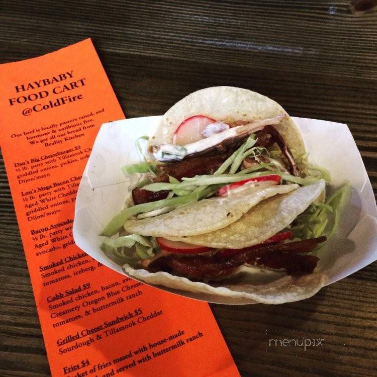 Haybaby - Eugene, OR menu_pic