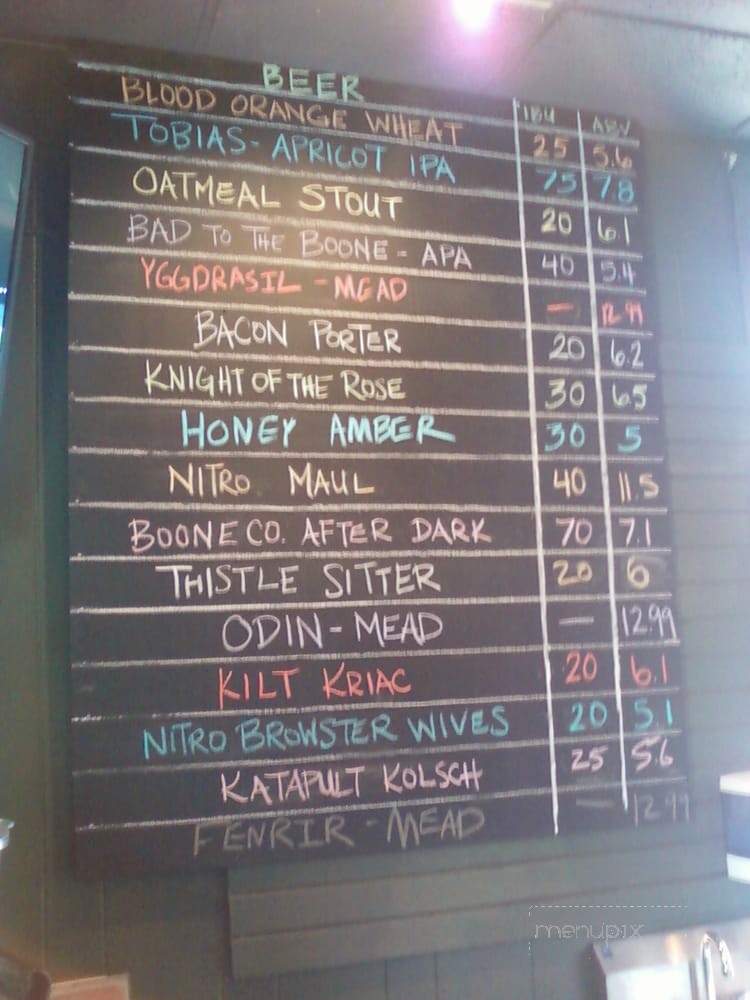 Noble Order - Zionsville, IN menu_pic