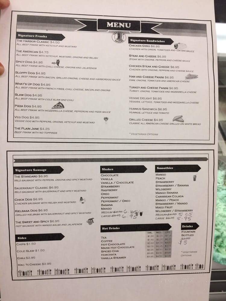 Franks & Shakes - Fort Washington, MD menu_pic