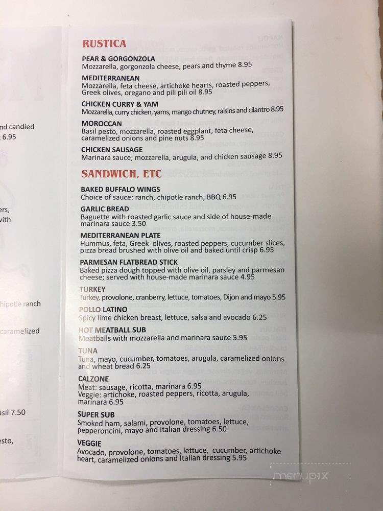 M3 Pizza - Houston, TX menu_pic