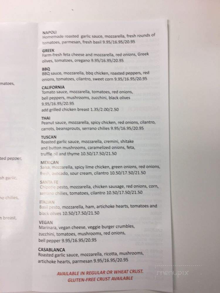 M3 Pizza - Houston, TX menu_pic