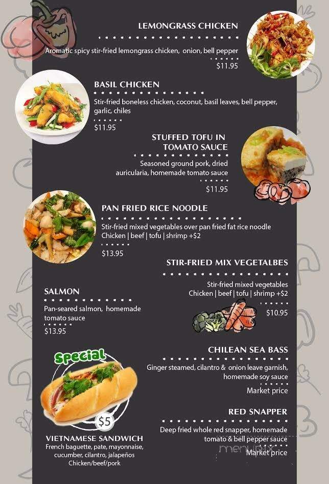 Lily Garden - Homer Glen, IL menu_pic