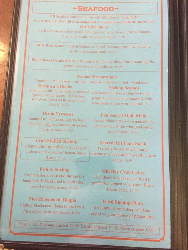 The Blue Clove - Corpus Christi, TX menu_pic