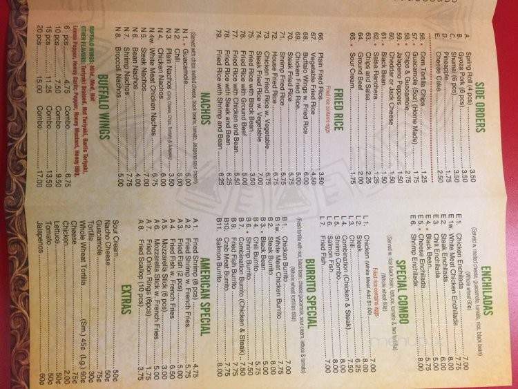 Sunny Restaurant - Far Rockaway, NY menu_pic