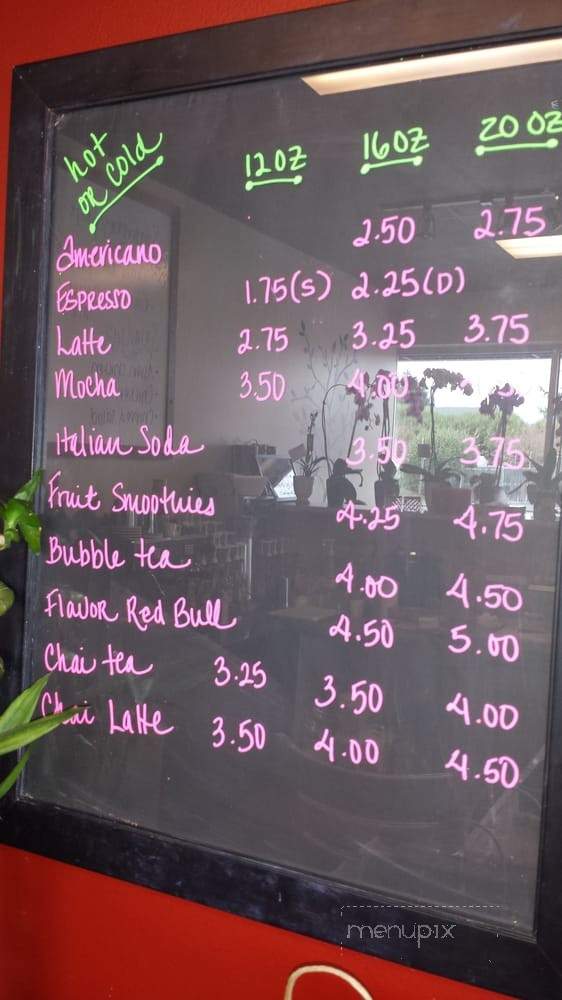 Lotus Cafe and Bakery - University Place, WA menu_pic
