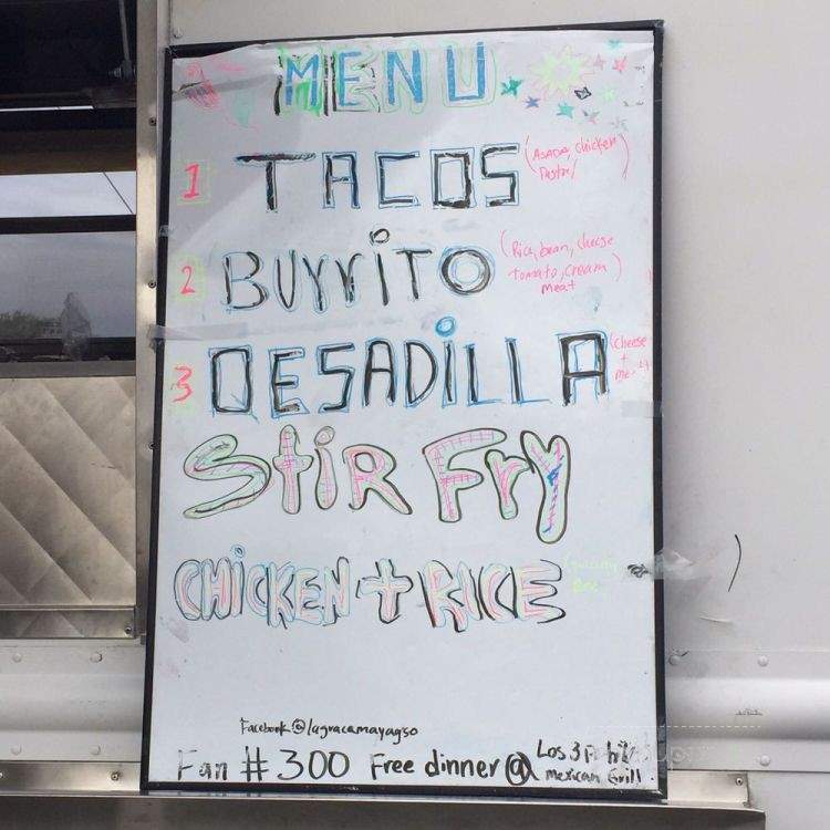 La Guacamaya Grill - Summerfield, NC menu_pic
