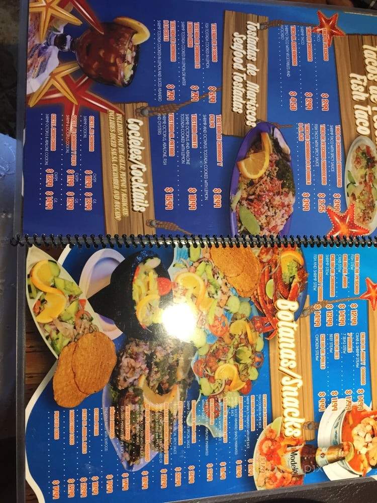 Online Menu of Costa Azul de Tulare, Tulare, CA