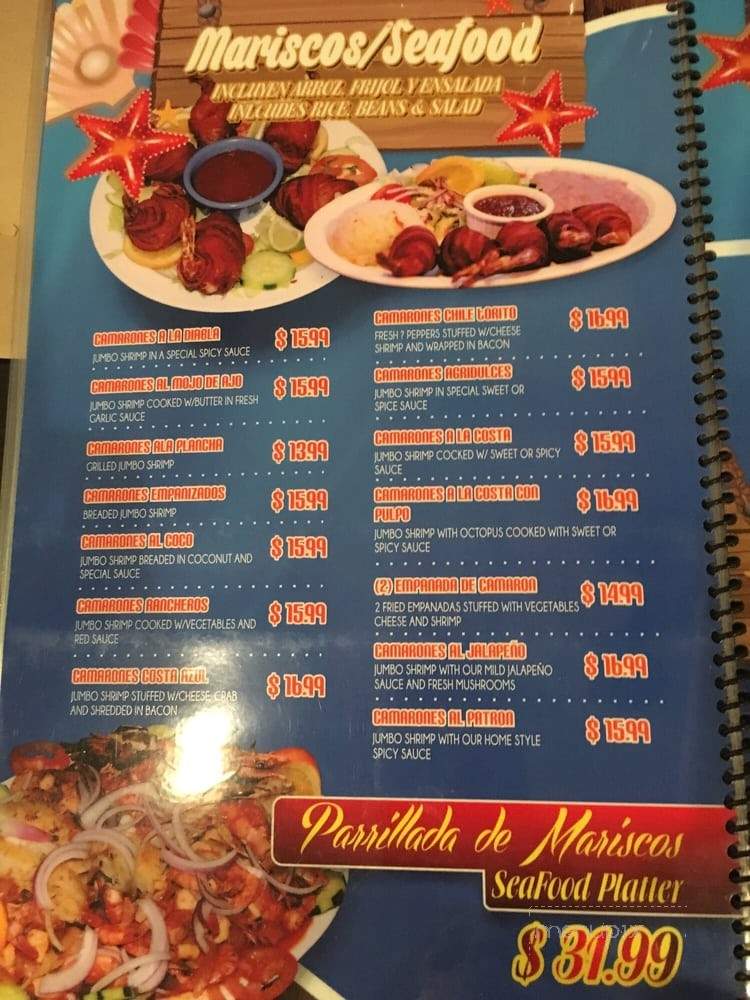 /29126773/Costa-Azul-de-Tulare-Menu-Tulare-CA - Tulare, CA