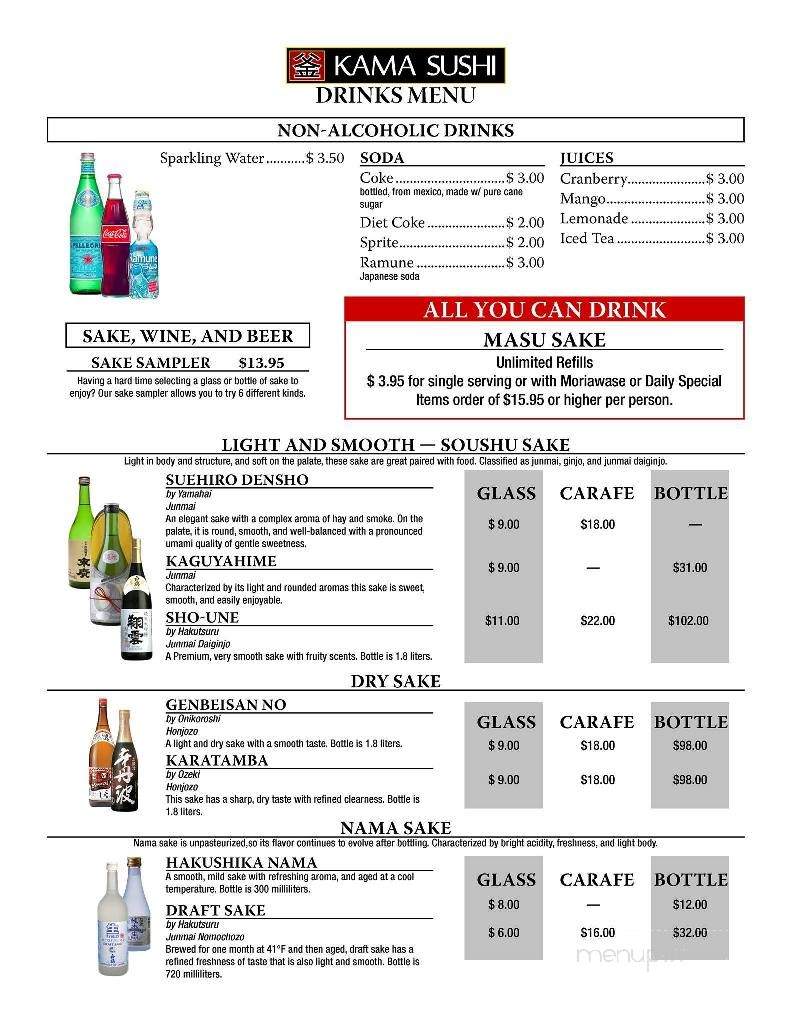 /29136352/Kama-Sushi-Menu-Walnut-Creek-CA - Walnut Creek, CA