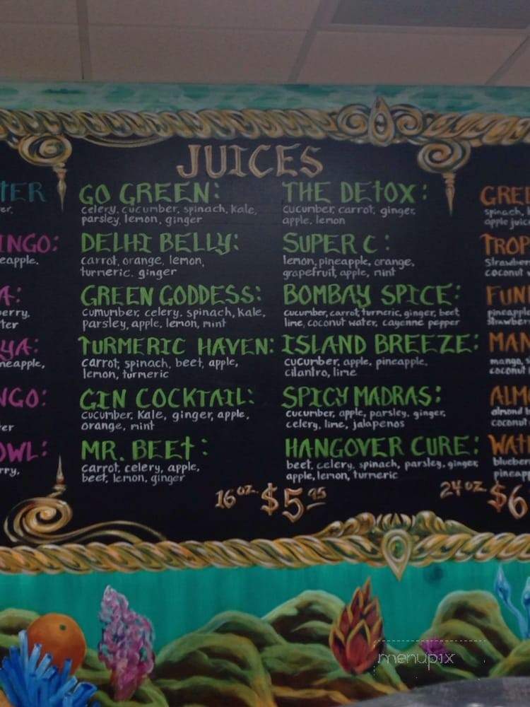 Tru Nature Juice Bar - Ocoee, FL menu_pic