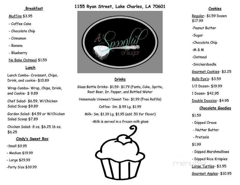 A Spoonful of Sugar - Lake Charles, LA menu_pic